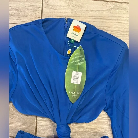 FARM Rio Knotted Cut Out Maxi Dress - Picture 8 of 12